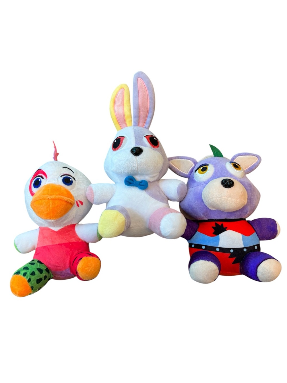 Five Nights at Freddy’s Plush Trio Lot Collectible Stuffed Animals